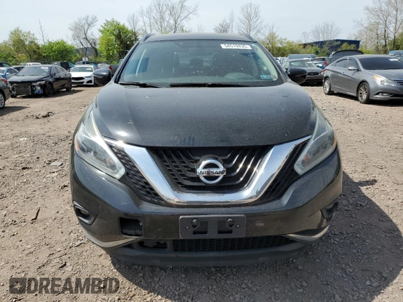 2018 Nissan Murano SV with VIN 5N1AZ2MG2JN116474, listed as a Copart auction lot 54519435 with 70,062 mi miles and Salvage Title. Bid and sale history available at DreamBid. Image 5.