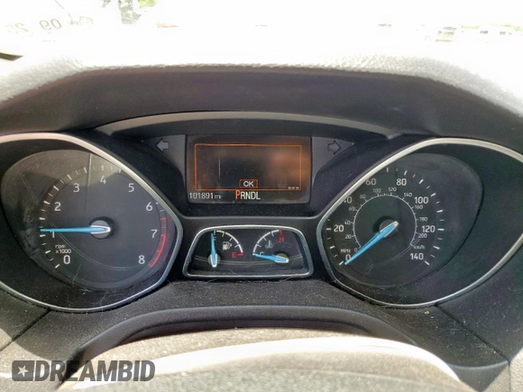 2015 Ford Focus SE z VIN 1FADP3F22FL343834, wystawiony jako Copart lot #58076265 z przebiegiem 101 891 mil mil oraz Szkoda całkowita • Salvage title. Historia ofert i sprzedaży dostępna na DreamBid. Obrazek 9.