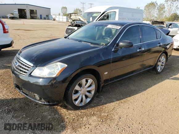 2007 Infiniti M x with VIN JNKAY01F37M459525, listed as a Copart auction lot 71504864 with 122,459 mi miles and Salvage Title. Bid and sale history available at DreamBid. Image 1.
