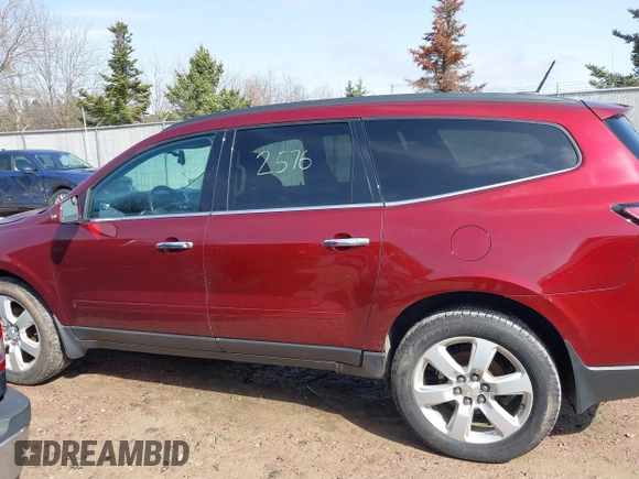 2017 Chevrolet Traverse LT with VIN 1GNKRGKD7HJ110600, listed as a IAAI auction lot 42072576 with 154,346 mi miles and . Bid and sale history available at DreamBid. Image 15.