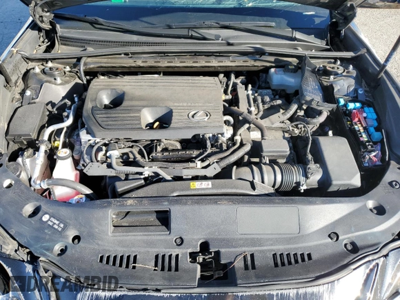 2022 Lexus ES 300h F Sport with VIN 58AGA1C19NU018460, listed as a Copart auction lot 88367985 with 26,807 mi miles and Salvage title. Bid and sale history available at DreamBid. Image 12.