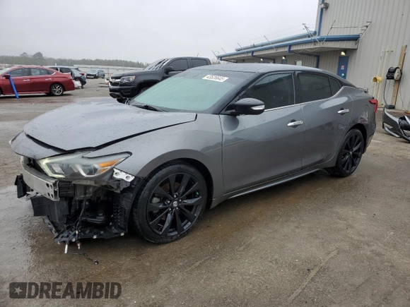 2017 Nissan Maxima S with VIN 1N4AA6AP0HC457374, listed as a Copart auction lot 43526645 with 114,752 mi miles and Salvage Title. Bid and sale history available at DreamBid. Image 1.