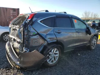 2015 Honda CR-V EX-L with VIN 2HKRM3H74FH523077, listed as a Copart auction lot 43620665 with Not Provided miles and Salvage Title. Bid and sale history available at carsss.com. Image 3.