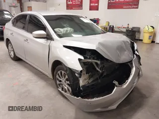2019 Nissan Sentra SV with VIN 3N1AB7AP9KY427322, listed as a IAAI auction lot 41609080 with 125,408 mi miles and . Bid and sale history available at DreamBid. Image 6.