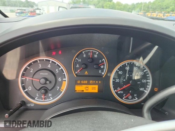 2009 Nissan Titan SE with VIN 1N6BA07D99N302396, listed as a Copart auction lot 59413545 with 181,688 mi miles and Salvage title. Bid and sale history available at DreamBid. Image 9.