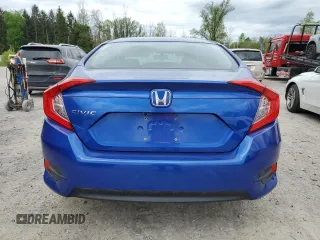 2018 Honda Civic LX with VIN 2HGFC2F57JH604661, listed as a Copart auction lot 56489085 with 71,744 mi miles and Salvage Title. Bid and sale history available at DreamBid. Image 6.