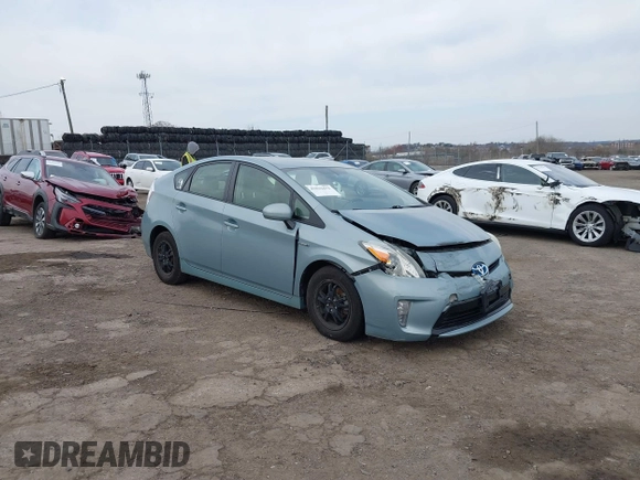2014 Toyota Prius Four with VIN JTDKN3DU7E1752501, listed as a IAAI auction lot 41833673 with 97,001 mi miles. Bid and sale history available at carsss.com. Image 1.