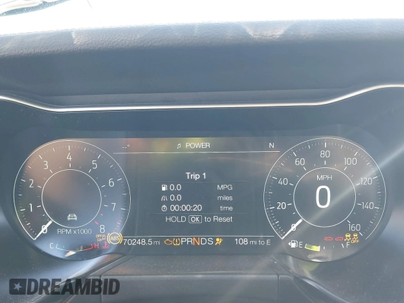 2019 Ford Mustang GT with VIN 1FA6P8CF0K5200425, listed as a IAAI auction lot 41286604 with 70,248 mi miles and . Bid and sale history available at carsss.com. Image 7.