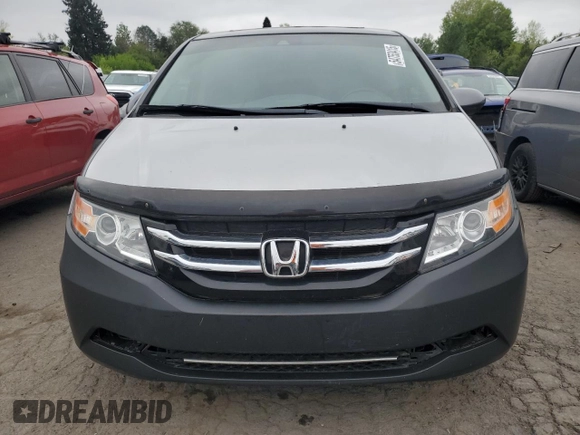 2015 Honda Odyssey EX-L with VIN 5FNRL5H61FB055040, listed as a Copart auction lot 54753415 with 90,322 mi miles and Clean Title. Bid and sale history available at DreamBid. Image 5.