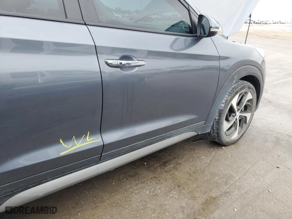 2017 Hyundai Tucson Value with VIN KM8J33A22HU367754, listed as a Copart auction lot 42009495 with 55,477 mi miles and Salvage Title. Bid and sale history available at carsss.com. Image 13.