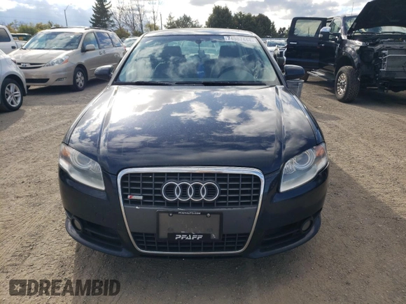 2008 Audi A4 2.0T with VIN WAUDF68EX8A170128, listed as a Copart auction lot 74987444 with 236,666 mi miles and Clean Title. Bid and sale history available at carsss.com. Image 5.