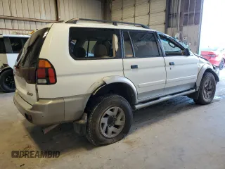 2003 Mitsubishi Montero Sport XLS with VIN JA4MT31R53J038615, listed as a Copart auction lot 48608875 with 154,874 mi miles and Salvage Title. Bid and sale history available at carsss.com. Image 3.