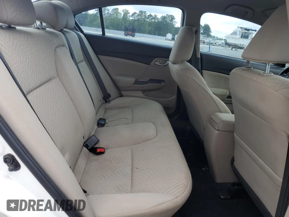 2014 Honda Civic LX with VIN 2HGFB2F50EH534896, listed as a Copart auction lot 52857245 with 157,284 mi miles and Salvage Title. Bid and sale history available at DreamBid. Image 10.