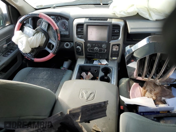 2014 Ram 1500 SLT with VIN 1C6RR7GM0ES338077, listed as a Copart auction lot 42348614 with Not provided miles and Salvage title. Bid and sale history available at DreamBid. Image 8.