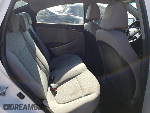 2017 Hyundai Accent SE with VIN KMHCT4AE1HU340568, listed as a Copart auction lot 60994693 with 61,941 mi miles. Bid and sale history available at carsss.com. Image 10.