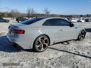 2021 Audi RS 5 Coupe with VIN WUANWAF53MA902318, listed as a Copart auction lot 47942175 with 35,709 mi miles and Salvage Title. Bid and sale history available at carsss.com. Image 3.