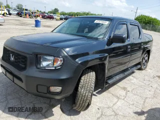 2014 Honda Ridgeline Sport with VIN 5FPYK1F78EB008533, listed as a Copart auction lot 57321645 with 160,623 mi miles and Salvage title. Bid and sale history available at DreamBid. Image 1.