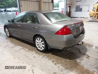 2006 Honda Accord EX-L z VIN 1HGCM665X6A020963, wystawiony jako IAAI lot #42449092 z przebiegiem 221 512 mil mil oraz . Historia ofert i sprzedaży dostępna na DreamBid. Obrazek 1.