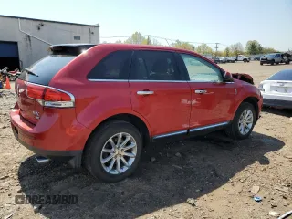 2011 Lincoln MKX with VIN 2LMDJ8JK8BBJ18778, listed as a Copart auction lot 49262603 with 138,458 mi miles and Salvage Title. Bid and sale history available at carsss.com. Image 3.