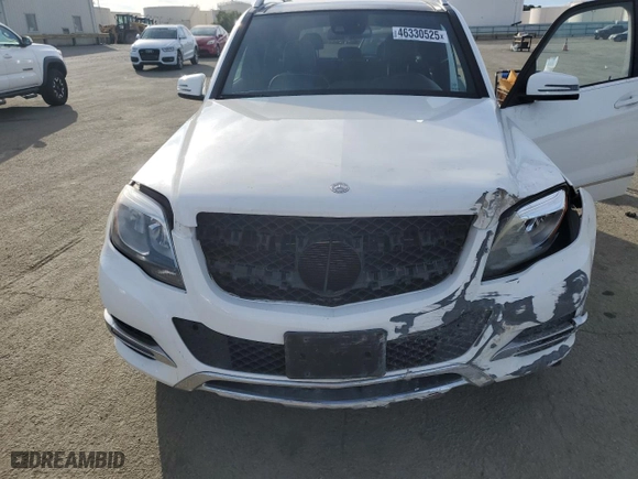 2013 Mercedes-Benz GLK-Class GLK 350 with VIN WDCGG5HB1DG115436, listed as a Copart auction lot 46330525 with 106,249 mi miles and Salvage Title. Bid and sale history available at carsss.com. Image 12.