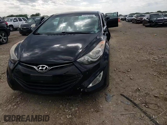 2013 Hyundai Elantra Coupe GS with VIN KMHDH6AE4DU009334, listed as a Copart auction lot 53247094 with 120,426 mi miles and Salvage Title. Bid and sale history available at carsss.com. Image 10.