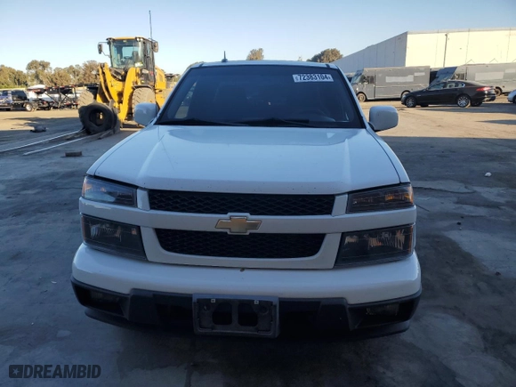 2009 Chevrolet Colorado Work Truck with VIN 1GCCS19E498149120, listed as a Copart auction lot 72383104 with 296,546 mi miles and Salvage Title. Bid and sale history available at carsss.com. Image 5.