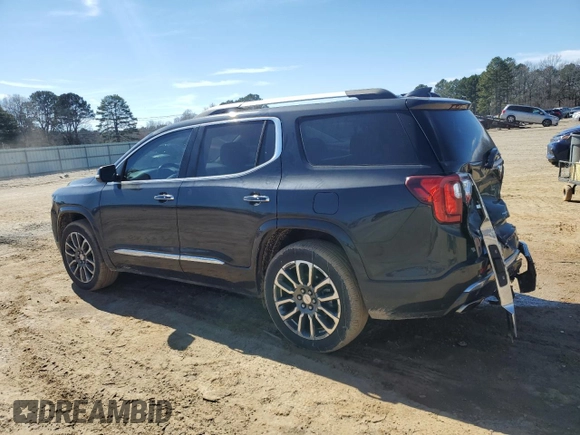 2020 GMC Acadia Denali with VIN 1GKKNXLS1LZ152440, listed as a Copart auction lot 46347165 with 67,682 mi miles and Salvage title. Bid and sale history available at DreamBid. Image 2.