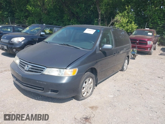 2004 Honda Odyssey EX-L z VIN 5FNRL18944B047627, wystawiony jako IAAI lot #42589724 z przebiegiem 224 371 mil mil oraz . Historia ofert i sprzedaży dostępna na DreamBid. Obrazek 2.