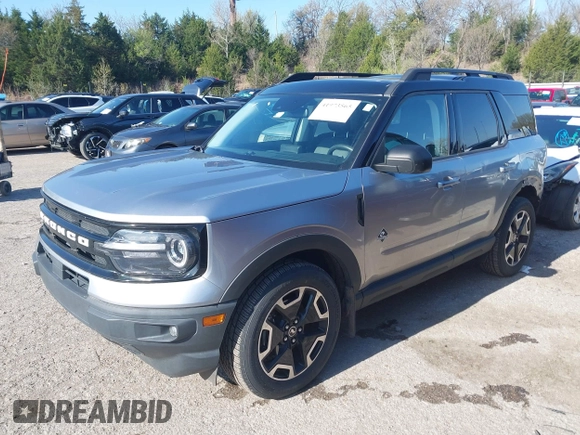 2021 Ford Bronco Sport Outer Banks with VIN 3FMCR9C60MRA27014, listed as a IAAI auction lot 41973565 with 46,324 mi miles and . Bid and sale history available at DreamBid. Image 18.