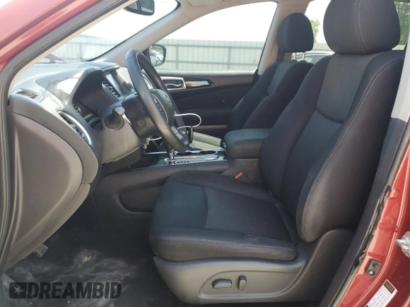 2017 Nissan Pathfinder Platinum with VIN 5N1DR2MN3HC688574, listed as a Copart auction lot 53822545 with 224,239 mi miles and Clean Title. Bid and sale history available at carsss.com. Image 7.