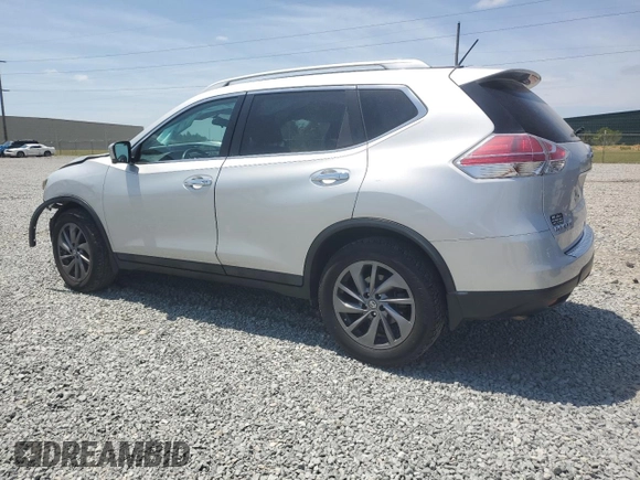 2016 Nissan Rogue SV with VIN 5N1AT2MT0GC743287, listed as a Copart auction lot 54707535 with 86,901 mi miles and Salvage Title. Bid and sale history available at DreamBid. Image 2.