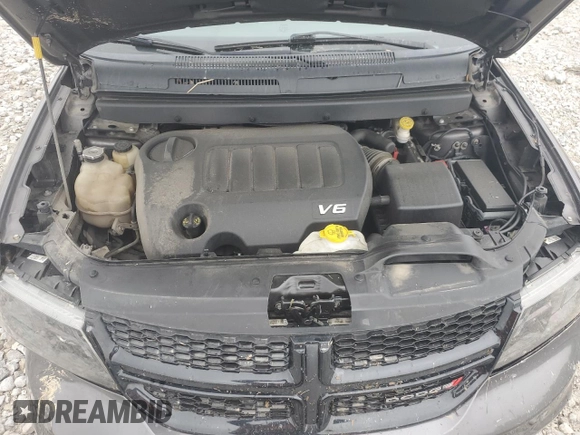 2018 Dodge Journey Crossroad z VIN 3C4PDDGG6JT387266, wystawiony jako Copart lot #58721795 z przebiegiem 122 002 mil mil oraz Szkoda całkowita • Salvage title. Historia ofert i sprzedaży dostępna na DreamBid. Obrazek 12.