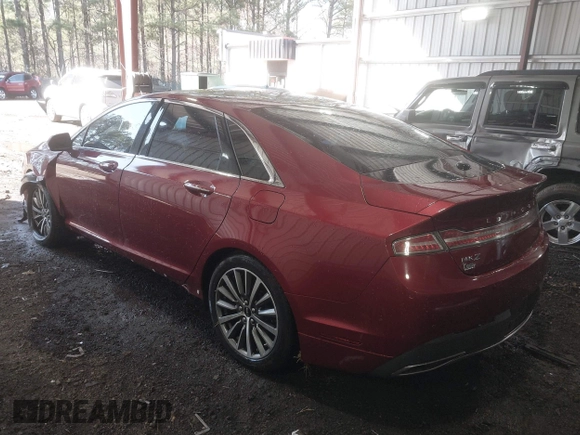 2019 Lincoln MKZ Standard with VIN 3LN6L5A90KR618073, listed as a IAAI auction lot 41819968 with 66,256 mi miles. Bid and sale history available at carsss.com. Image 3.