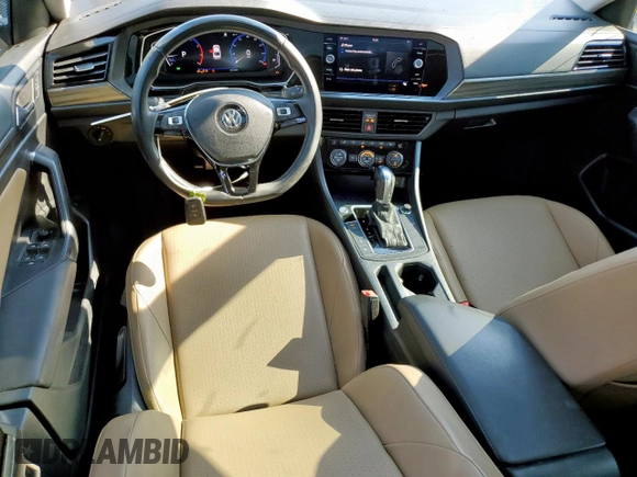 2019 Volkswagen Jetta SEL with VIN 3VWEB7BU0KM259867, listed as a Copart auction lot 56995055 with 64,526 mi miles and Salvage title. Bid and sale history available at DreamBid. Image 8.