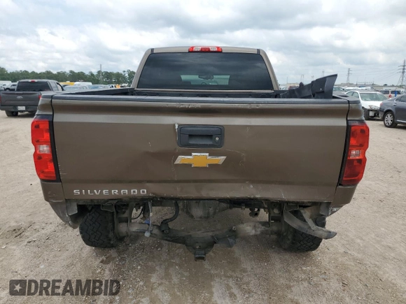 2015 Chevrolet Silverado 1500 LS with VIN 1GCRCPEC0FZ352798, listed as a Copart auction lot 53135455 with 81,809 mi miles and Salvage Title. Bid and sale history available at DreamBid. Image 6.