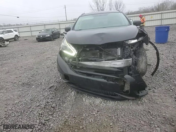 2018 Nissan Murano SV with VIN 5N1AZ2MG8JN123347, listed as a Copart auction lot 43790275 with 122,384 mi miles and Salvage Title. Bid and sale history available at carsss.com. Image 12.