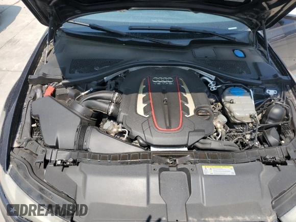 2013 Audi S6 Prestige with VIN WAUF2AFC6DN128504, listed as a Copart auction lot 61459994 with 116,393 mi miles and Salvage Title. Bid and sale history available at carsss.com. Image 11.