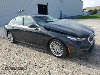 2024 BMW 5 Series 530i xDrive with VIN WBA53FJ04RCP78924, listed as a Copart auction lot 60142525 with Not provided miles and Non repairable. Bid and sale history available at DreamBid. Image 4.
