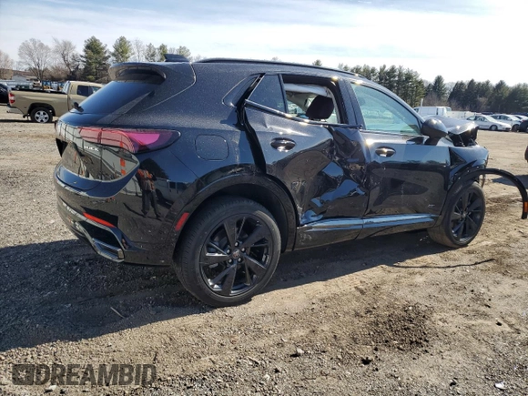 2024 Buick Envision Sport Touring with VIN LRBFZPE48RD012633, listed as a Copart auction lot 48599115 with 5,930 mi miles and Salvage Title. Bid and sale history available at carsss.com. Image 3.