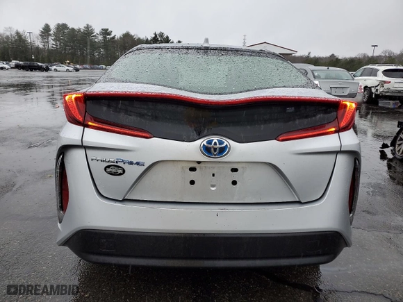 2022 Toyota Prius Prime LE with VIN JTDKAMFP8N3224673, listed as a Copart auction lot 50395905 with NaN miles and Salvage Title. Bid and sale history available at carsss.com. Image 6.
