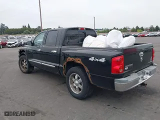 2006 Dodge Dakota Laramie with VIN 1D7HW58N16S513226, listed as a IAAI auction lot 40289783 with 1 mi miles. Bid and sale history available at carsss.com. Image 3.