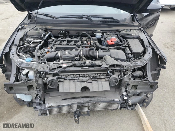2022 Honda Accord Sedan Sport SE with VIN 1HGCV1F43NA026691, listed as a Copart auction lot 45006995 with 32,986 mi miles and Salvage Title. Bid and sale history available at carsss.com. Image 11.