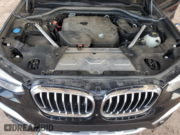 2020 BMW X3 sDrive30i with VIN 5UXTY3C03L9B65481, listed as a Copart auction lot 50918445 with 44,611 mi miles and Salvage Title. Bid and sale history available at carsss.com. Image 12.