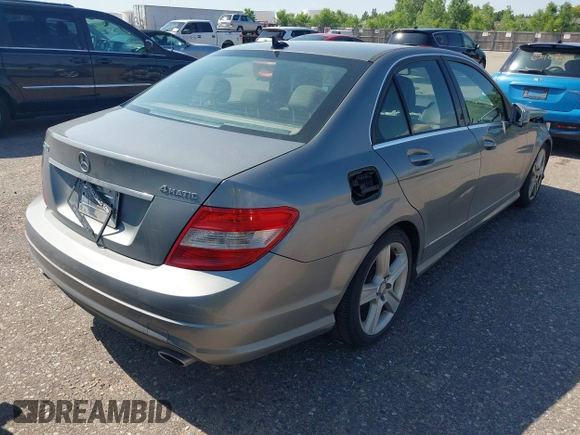 2011 Mercedes-Benz C 300 Sport with VIN WDDGF8BB8BR156320, listed as a IAAI auction lot 42620949 with Not provided miles and . Bid and sale history available at DreamBid. Image 4.