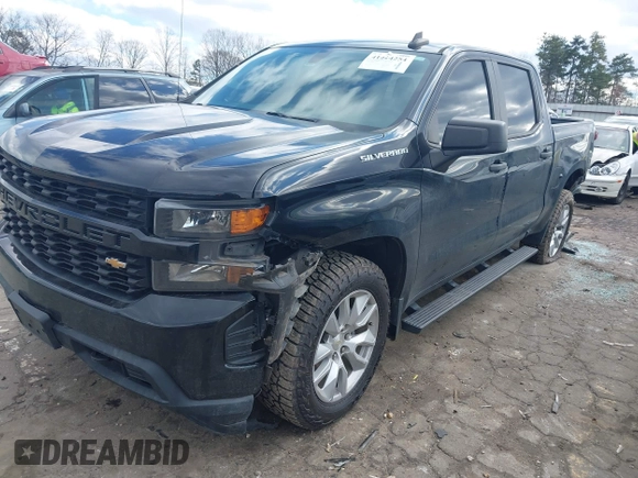 2020 Chevrolet Silverado 1500 Custom with VIN 3GCPWBEF7LG150337, listed as a IAAI auction lot 41424254 with 86,483 mi miles. Bid and sale history available at carsss.com. Image 17.