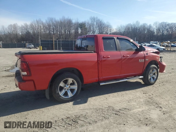 2014 Ram 1500 Sport z VIN 1C6RR7HT2ES250105, wystawiony jako Copart lot #48339505 z przebiegiem 87 403 mil mil oraz Szkoda całkowita • Salvage title. Historia ofert i sprzedaży dostępna na DreamBid. Obrazek 3.