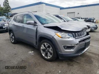 2020 Jeep Compass Limited with VIN 3C4NJCCB7LT114456, listed as a Copart auction lot 54621405 with 49,893 mi miles and Clean Title. Bid and sale history available at carsss.com. Image 4.