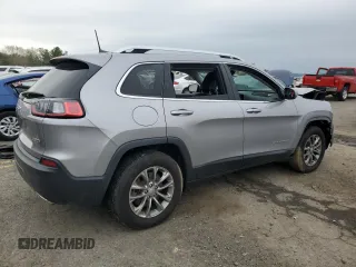 2019 Jeep Cherokee Latitude Plus with VIN 1C4PJMLX8KD447411, listed as a Copart auction lot 52670855 with 40,966 mi miles and Salvage Title. Bid and sale history available at carsss.com. Image 3.