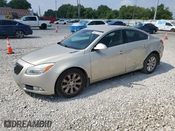 2013 Buick Regal with VIN 2G4GR5ER2D9246435, listed as a Copart auction lot 64201155 with 121,608 mi miles and Salvage title. Bid and sale history available at DreamBid. Image 1.
