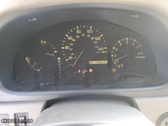 1999 Lexus RX 300 Luxury SUV with VIN JT6HF10UXX0094951, listed as a Copart auction lot 72010524 with 176,315 mi miles and Salvage Title. Bid and sale history available at carsss.com. Image 9.